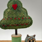 A little love tree with French embroidery detail  number 2