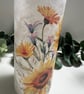 Decoupage Bottle Light Sunflowers, Home Decor - Image 7