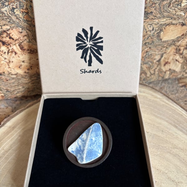 Unique Handmade Eco Friendly Brooch.