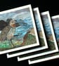 Curlew: 4 greetings cards - Image 3