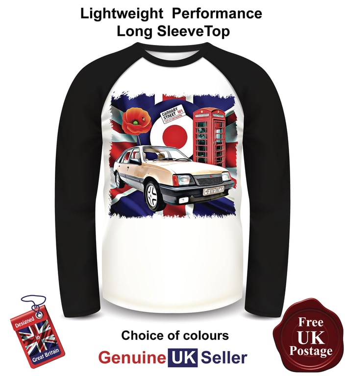 MK2 Cavalier, Cavalier Mens Long Sleeve T Shirt, MK2 Cavalier Mens Top
