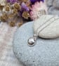 Sterling Silver Pebble Necklace with Silver Star - JBJ2022 - Image 5