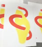 Donkey Monolith No.17 three-colour A3 screen-print - Image 5