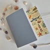 Seashore Journal with crab, shells, starfish etc nature Journal or Sketchbook A6