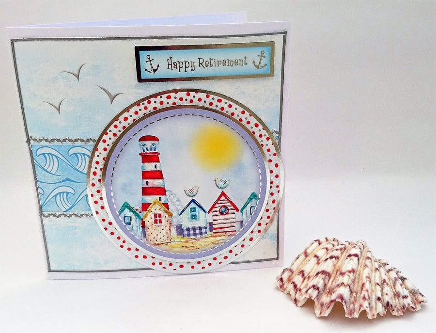 Retirement Card, Happy Retirement wishes. FREE P&P to UK