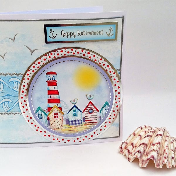Retirement Card, Happy Retirement wishes. FREE P&P to UK