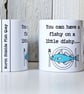 Fishy on a Dishy Ceramic Mug, - Home decor, tableware, Interior design, coffee c - Image 2