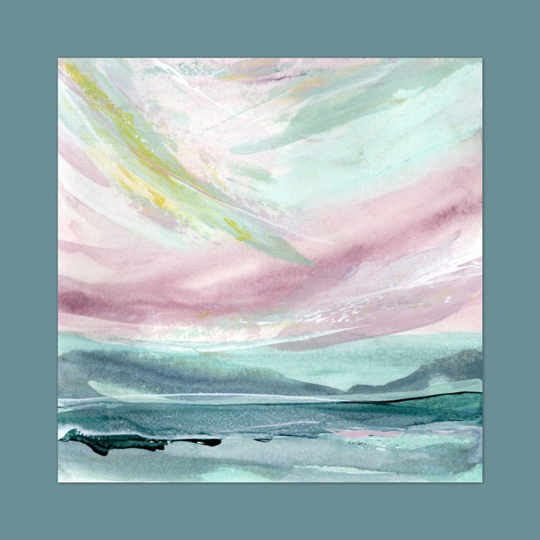 Summer Seconds 12 x 12" Sample Seascape Print 255