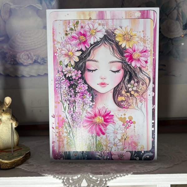 Greeting Card - Flora Garden A - C282