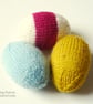 KNITTING PATTERN - Easter Eggs - Home Ornaments  - Image 3