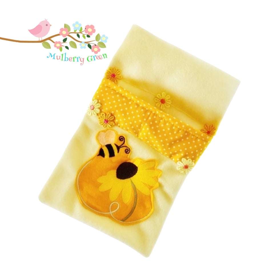 Reserved for Carrie - SALE ITEM  - Bee and Daisy Sleeping Bag