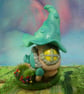 Tiny Wildwood Spryte House OOAK Sculpt by Ann Galvin - Image 4