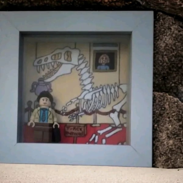 Handmade Dinosaur Friend Picture 