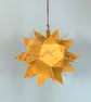  Geometric Star Bauble - Gold - Image 2
