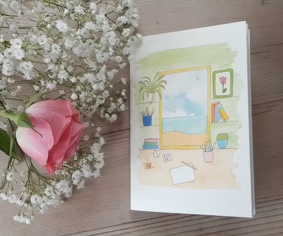 Pocket notebook with original studio design