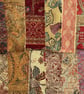 Gift for sewers, Upholstery fabric destash, gift for crafters, fabric bundle,