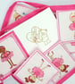 Black Ballerina bunting and card 18FF - Image 1