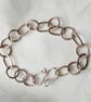 Handmade copper link bracelet - Image 3