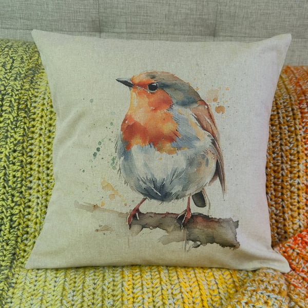 Robin Cushion - Option 2 (6 Designs Available)