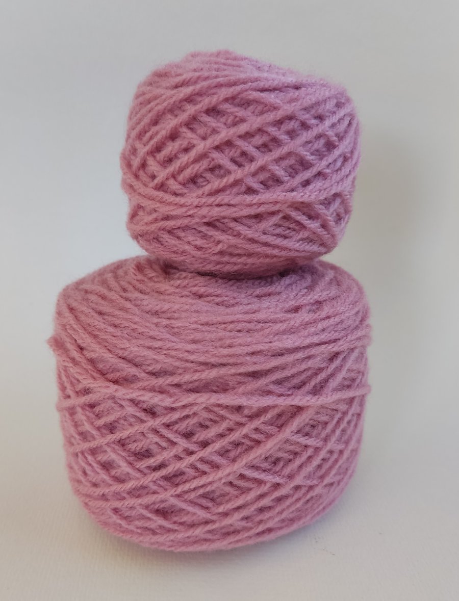 70g Dusky Pink Double Knit Yarn