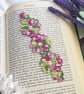 Spring Garden Bookmark in Tatting Lace - Image 2