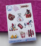 Vintage Funfair - kiss cut sticker sheet