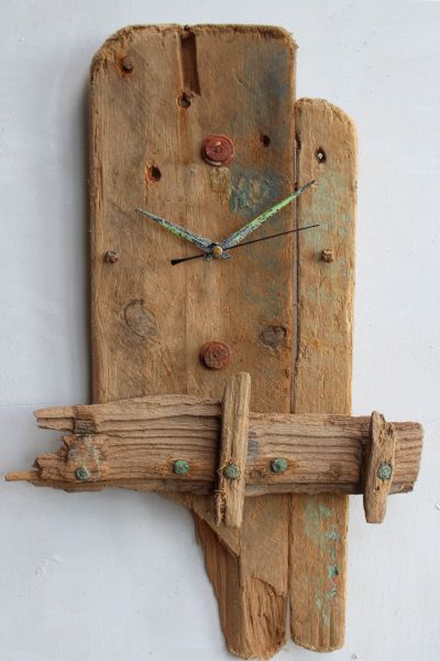 Driftwood Clock, Driftwood Wall Clock, Drift Wo... Folksy
