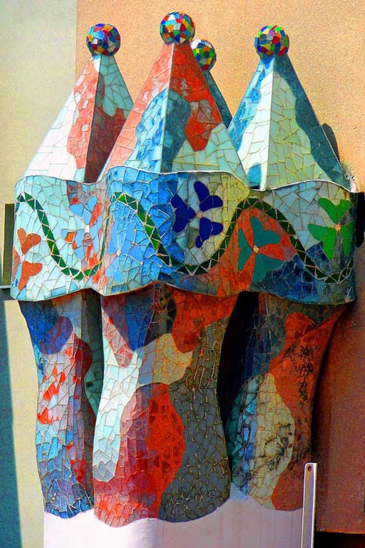 Casa Batllo Barcelona Spain 12"x18" Print