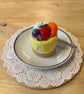 Handcrafted Berries & Citrus Felt Cheesecake - Image 1