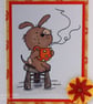 Handmade card - thinking of you - Image 3