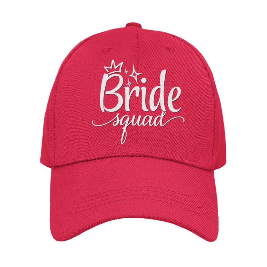 Bride SQUAD Novelty Baseball Cap, Hen  Party Various Colours