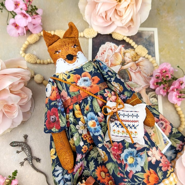 Hetti, a Fox in Liberty Lawn