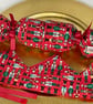 Set of 4 Christmas party crowns. Nutcracker-themed fabrics - Image 6