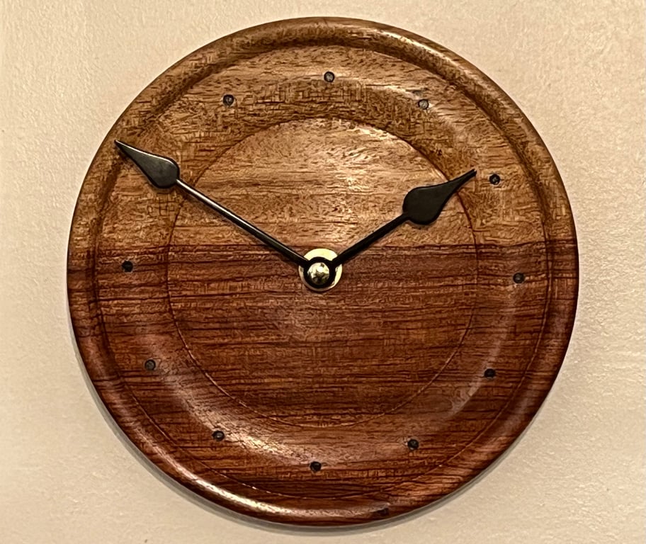 Wooden Wall Clock