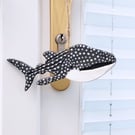 Whale Shark Ceramic Hanging Ornament - Handmade