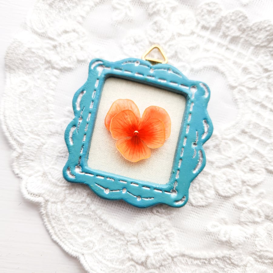 Tiny Floral Wall Hanging