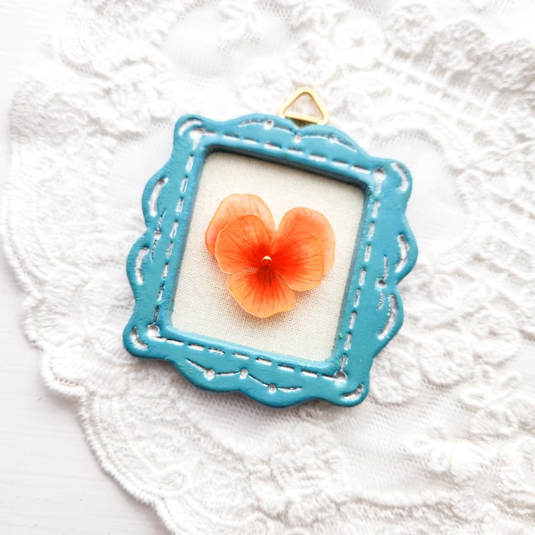 Tiny Floral Wall Hanging