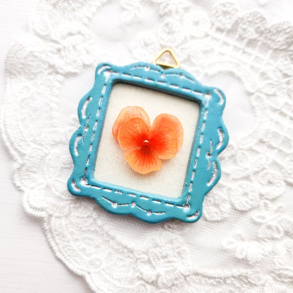 Tiny Floral Wall Hanging