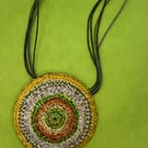 Large Mandala pendant