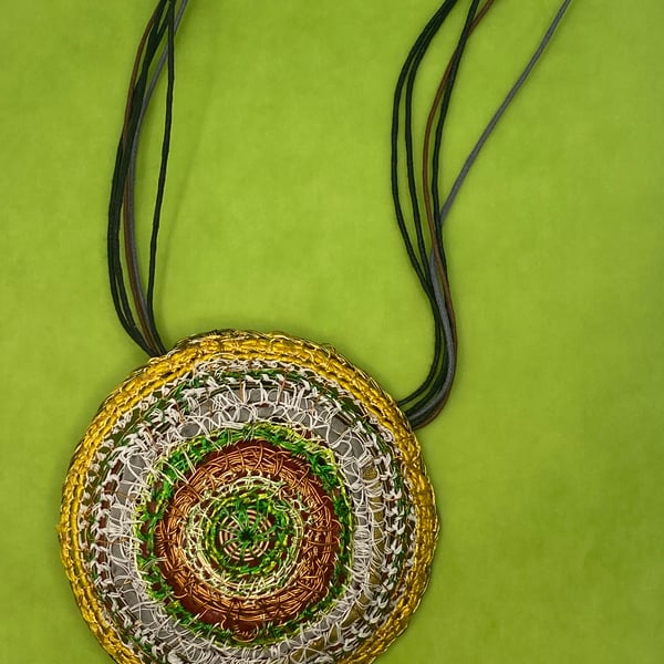 Large Mandala pendant