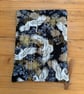 Japanese Cranes and Chrysanthemums Design Quilted Fabric I-Pad Sleeve  - Image 3