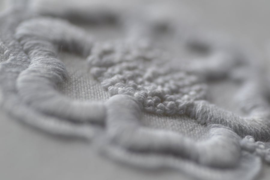 Mountmellick Whitework Embroidery Kit - Rose