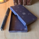 'Blue Night' - A handmade, ultra-thin, necklace gift box
