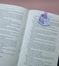 Bookstack & Roses Magnetic Bookmark Bookish Gift Cute Bookmark