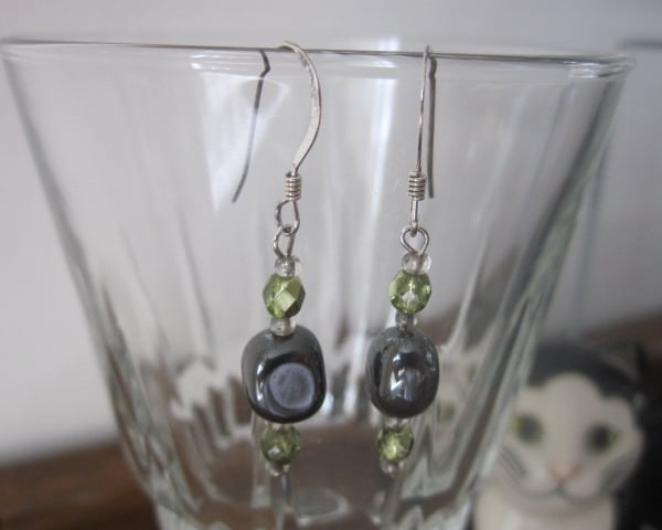 Hematite Earrings