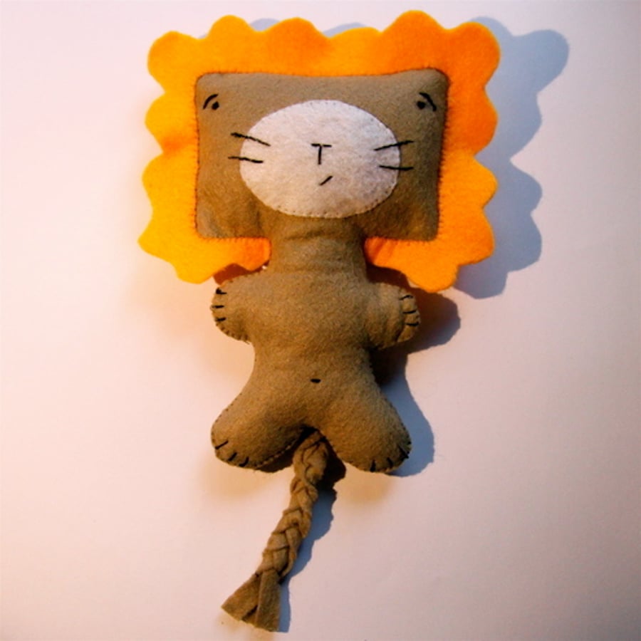 Cute Felt Lion