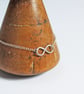 Infinity bracelet, silver bracelet - Image 1