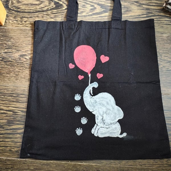 Hand painted tote bags 