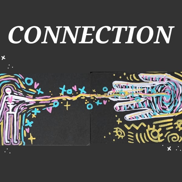 CONNECTION - Surreal Series 1 - ACEO