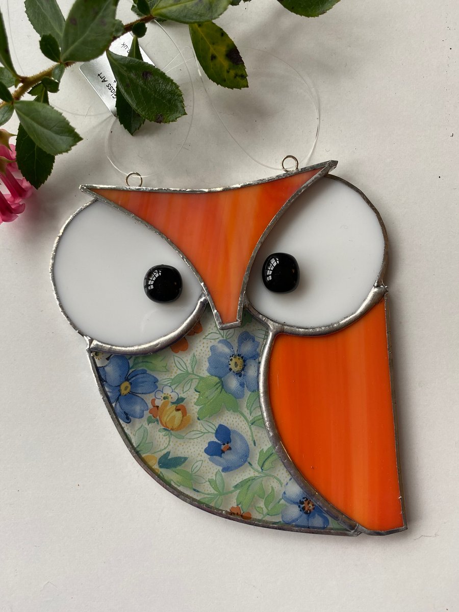 Stained Glass Owl